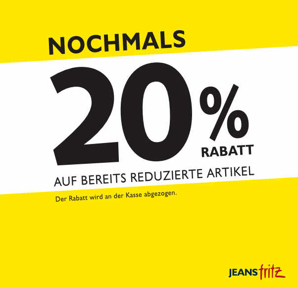 Bild zum Angebot von Jeans Fritz