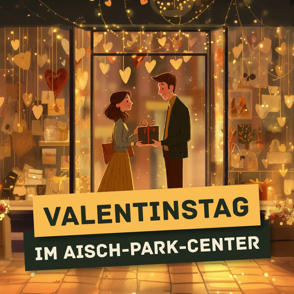 Bild zum Event Valentinstag im Aisch-Park-Center
