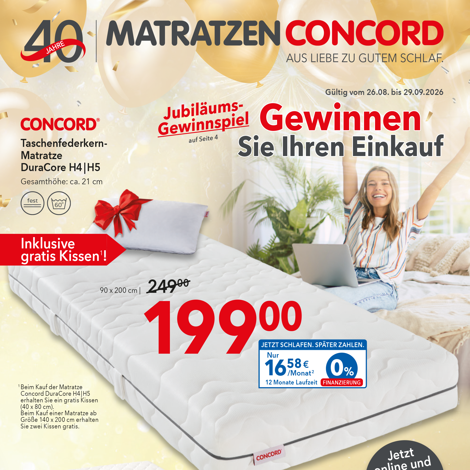 Bild zum Angebot von Matratzen Concord