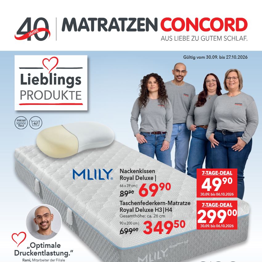 Bild zum Angebot von Matratzen Concord